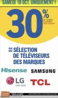 LECLERC Gouesnou - 30 % en tickets leclerc sur une selection de televiseur à 0 €