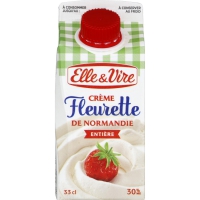 Crème fleurette Elle & Vire Pas cher