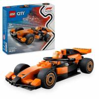 Jeu de construction Lego City 60442 Voiture de course McLaren avec pilote de F1 , 86 pièces 1 minifigurine (via coupon) à 7.49 €