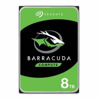 Seagate BarraCuda 8To, Disque dur interne HDD, 3.5 pouces, SATA 6 Goit/s, 5 400 tr/min, 256 Mo de mémoire cache à 145.99 €