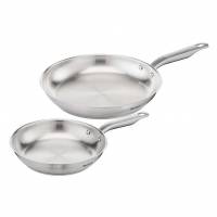 Lot de 2 poêles Tefal Virtuoso - 24/28 cm, Induction, Garantie 10 ans, Acier inoxydable de qualité premium à 39.99 €