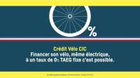 Crédit vélo: CIC prêt à taux 0 à 0 €