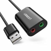 Carte Son Externe USB vers Jack 3,5 mm Ugreen (Vendeur tiers) à 10.49 €