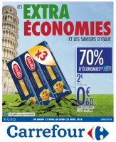 Optimisation du catalogue Carrefour du 17/04/2018 au 23/04/2018