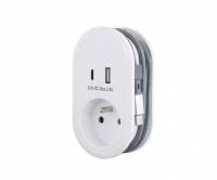 Chargeur usb Workzone - 2 ports USB A et C à 8.99 €