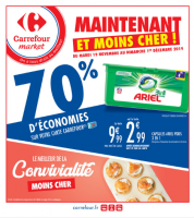 Optimisation du catalogue Carrefour Market du 19/11/2019 au 01/12/2019 