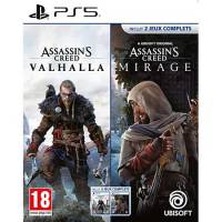 Compilation Assassin's Creed Valhalla + Assassin's Creed Mirage (PS5) à 22.9 €