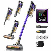 Aspirateur Sans Fil Laresar X11, 75 kPa / 650 W, Autonomie 60 Min, Bac à Poussière 2 L à 89.99 €