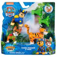 Pack de 3 figurines Spin Master Jungle Pat Patrouille - Différents modèles disponibles (via 6,50 € de fidélité) à 6.49 €