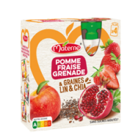 Materne Graines Lin & Chia 8 gourdes pour 0,40€ au lieu de 4,00€