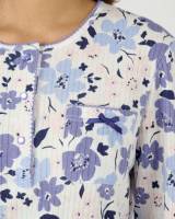 Pyjama maille côtelée, intérieur légèrement gratté à 15.99 €