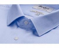 50% de réduction sur une sélection de chemises - Ex: Chemise Twill Rayures Bleu Clair et Blanc, Plusieurs tailles à 32 €