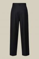 Pantalon uni avec côtés élastiques à 9.99 €