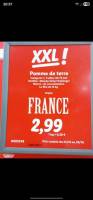 Filet de 10kgs de pommes de terre à 0 €