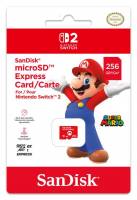 Nintendo Carte mémoire micro SD express 256 Go SanDisk à 49.99 €