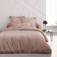 Drap housse TODAY Essential-140x190 cm-100% cotton Uni-Rose des Sables à 8.9 €