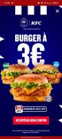 Burger a 3 euros à 3 €