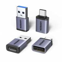 Lot de 4 adaptateurs USB-C / USB-A UGREEN - 2 adaptateurs USB-A > USB-C + 2 adaptateurs USB-C > USB-A (Vendeur tiers) à 8.09 €