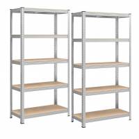SONGMICS Lot de 2, Étagère de Rangement à 48.59 €