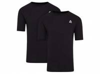 Lot de 2 t-shirts Reebok noir - Tailles S, M et L à 14.99 €