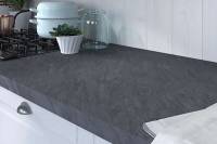 Plan de travail stratifié Galaxie - Décor Béton, L.240 x l.63,5 x Ep 2,8 cm à 39.9 €