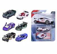 Voiture Miniature de Luxe Majorette - 6 voitures (Audi, Bugatti, Land Rover, Nissan, Porsche) en métal avec boîte de Collection, 7,5 cm à 10.2 €