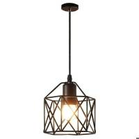 Lustre Suspension - SNOGOLD - Métal Noir - E27 - 60W - Style Industriel à 2.99 €