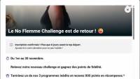 Challenge No Flemme Challenge : 800 pts de Fidélité Decathlon à Gagner à 0 €