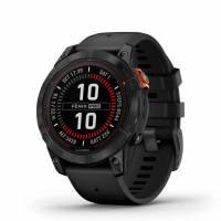 Montre GPS Garmin Fenix 7 Pro Solar - Noir, Gris carbone à 452.21 €
