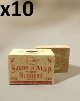Lot de 10 Savons d'Alep de 200g Tradition Suprême à 22.5 €