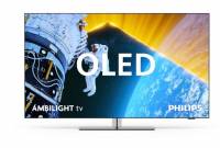 TV 55” OLED Ambilight Philips 55OLED849 - 4K UHD 139 cm, Processeur P5 AI, 144 Hz, Google TV, Dolby Vision, Dolby Atmos, Métal satiné à 700.99 €