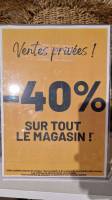 -40% sur tout le magasin Fabrique de Styles (hors promo) à 0 €