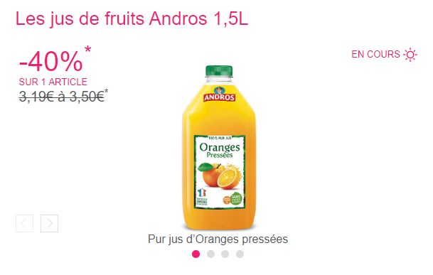 Optimisation Andros Jus De Fruit Chez Auchan Courses Petits Prix Optimisation Andros Jus De Fruit Chez Auchan Courses Petits Prix