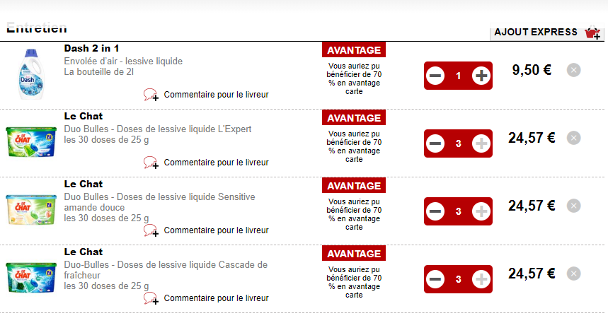 Bon Plan Intermarche Drive 270 Doses De Lessive Lechat Courses A Petits Prix Bon Plan Intermarche Drive 270 Doses De Lessive Lechat Courses A Petits Prix