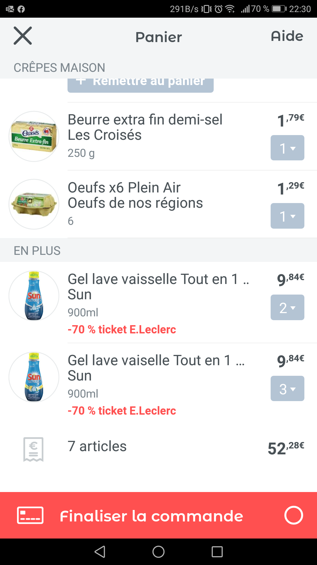sun tablettes lave vaisselle