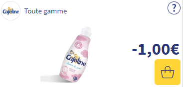 Bon de réduction cajoline du site ma vie en couleurs