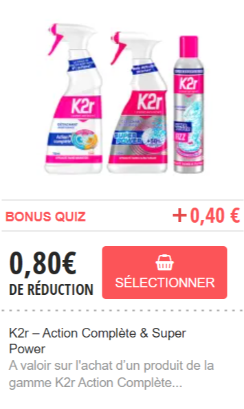 Coupon network lessive xtra bon de réduction plus bonus k2r