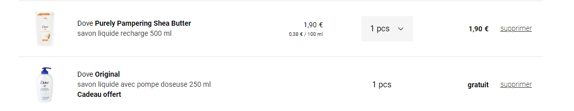 Promo dove notino