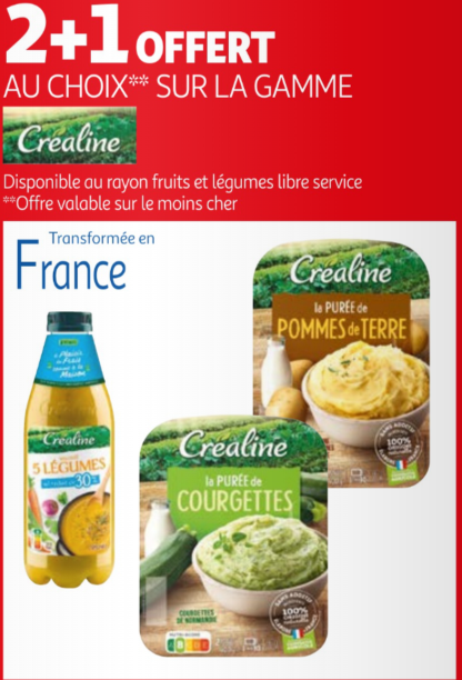 promo auchan crealine