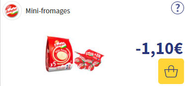 Bon de réduction babybel