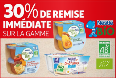 Promo nestle bébé 