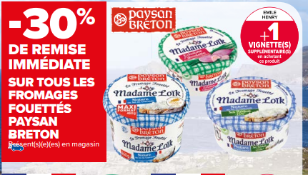 30% de remise immédiate promo carrefour