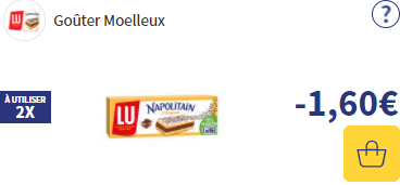 Bon de réduction napolitain ma vie en couleurs