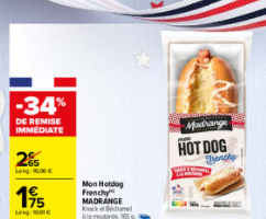 Madrange promotion carrefour got dog