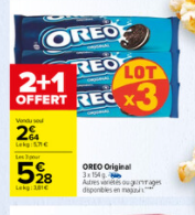 Promotion oreo