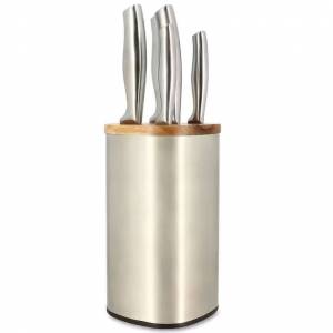 Bloc Couteaux Menastyl 5 Pièces Acier Inoxydable à 19,99 € | Maisons du Monde à 19.99 €