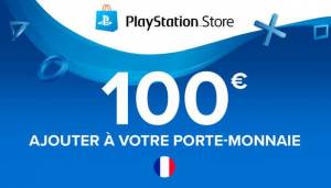 Carte cadeau PlayStation Store 100€ à 94.99 €