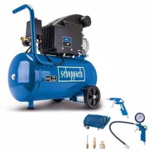 Compresseur de 24 litres SCHEPPACH HC24-8S-A 750 W à 99.99 €