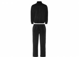 Ensemble en polaire homme Livergy noir - Tailles du S au XL à 7.99 €