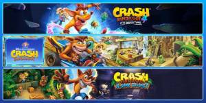 Crash Bandicoot - Pack Crashiversary sur Nintendo switch (Dématérialisé - Store Afrique du Sud - 43€19 Eshop France) à 32.25 €